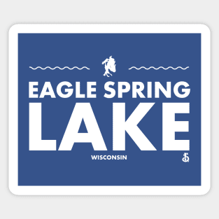 Walworth County, Waukesha County, Wisconsin - Eagle Spring Lake Sticker